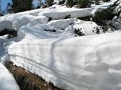 Salita faticosa su neve rammollita da Carona al Lago Casere sabato 24 aprile 2010 - FOTOGALLERY